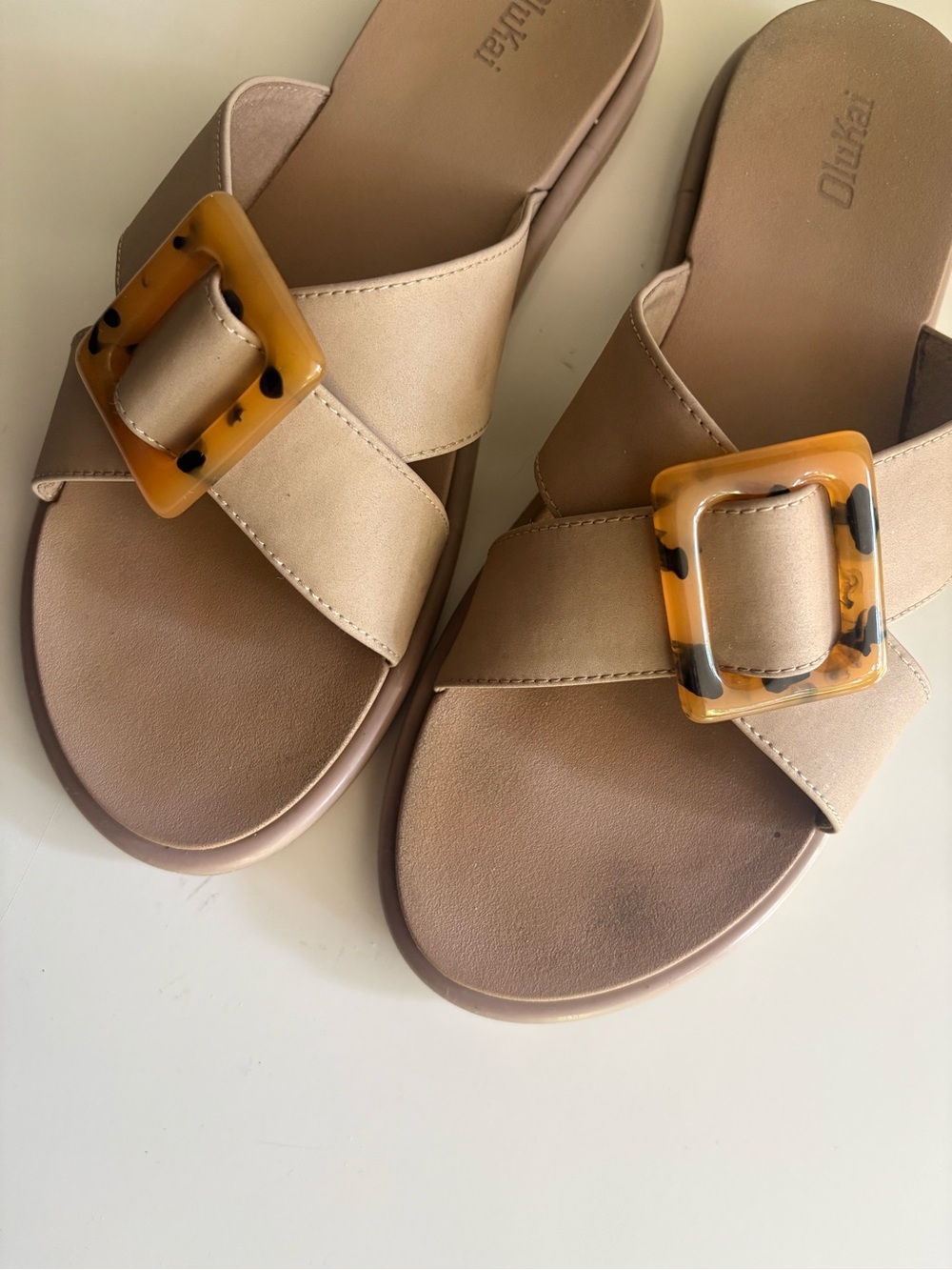OluKai Women's La’i Slide Sandal Size 10 - Picture 9 of 10